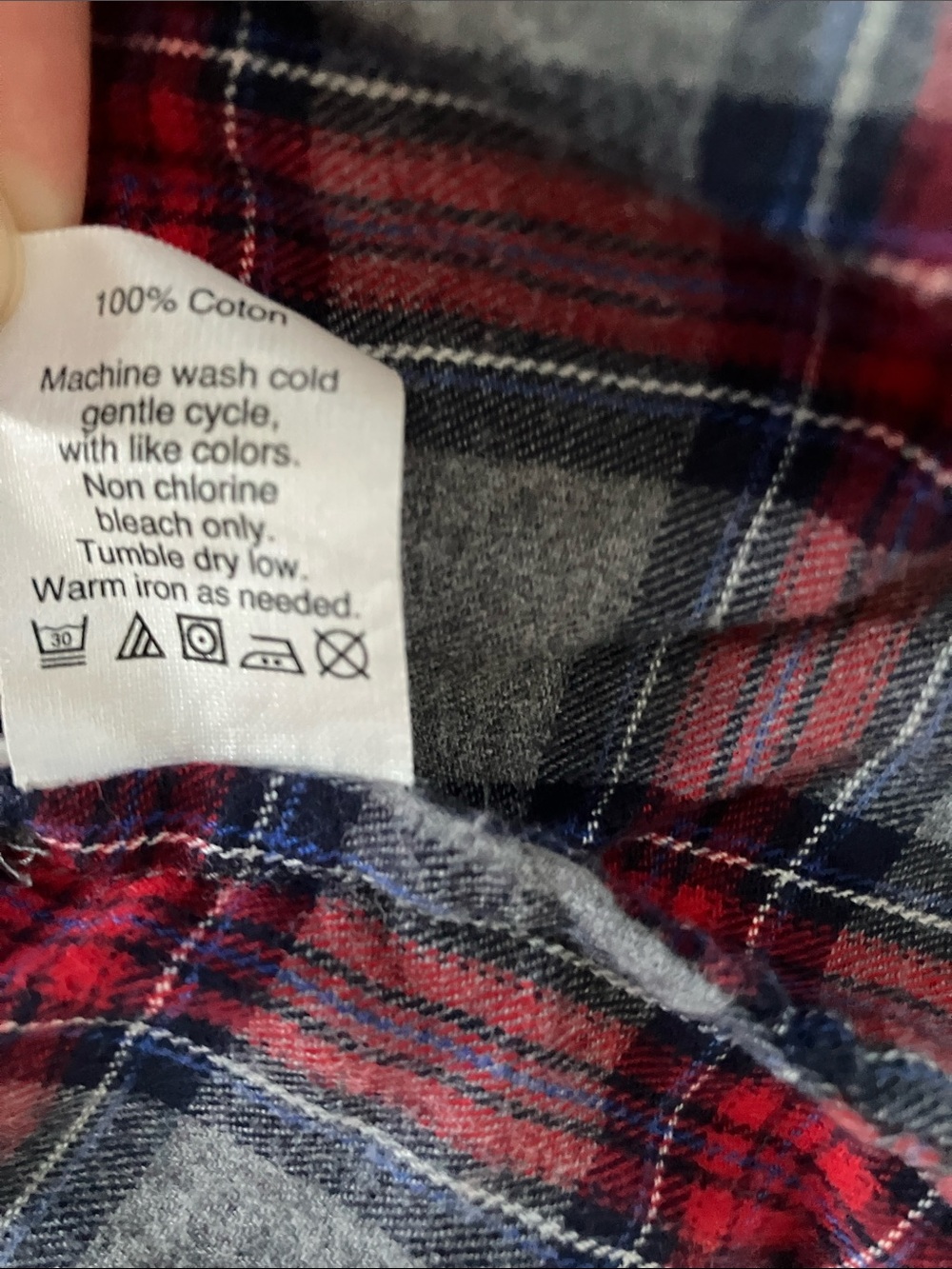 J. Crew Factory Women’s Bundle of 2 Gray and Red Perfect Flannel Shirt - Large - Picture 8 of 9